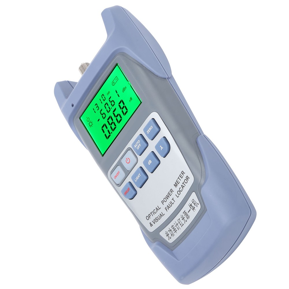 Optical Fiber Tester Red Light Optical Power Meter HighAccuracy For Optical