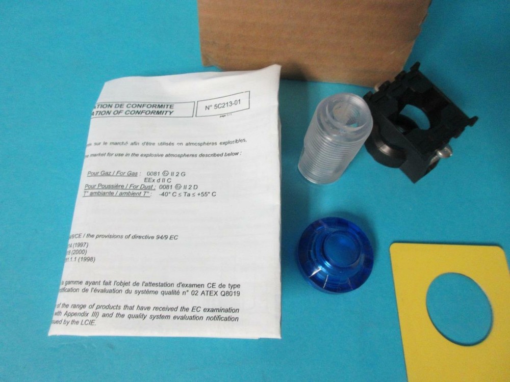 NEW ATEX ATX ADVANCED TECHNOLOGY EXTENDED AUXILARY MODULE 0939 50 BLUE LIGHT
