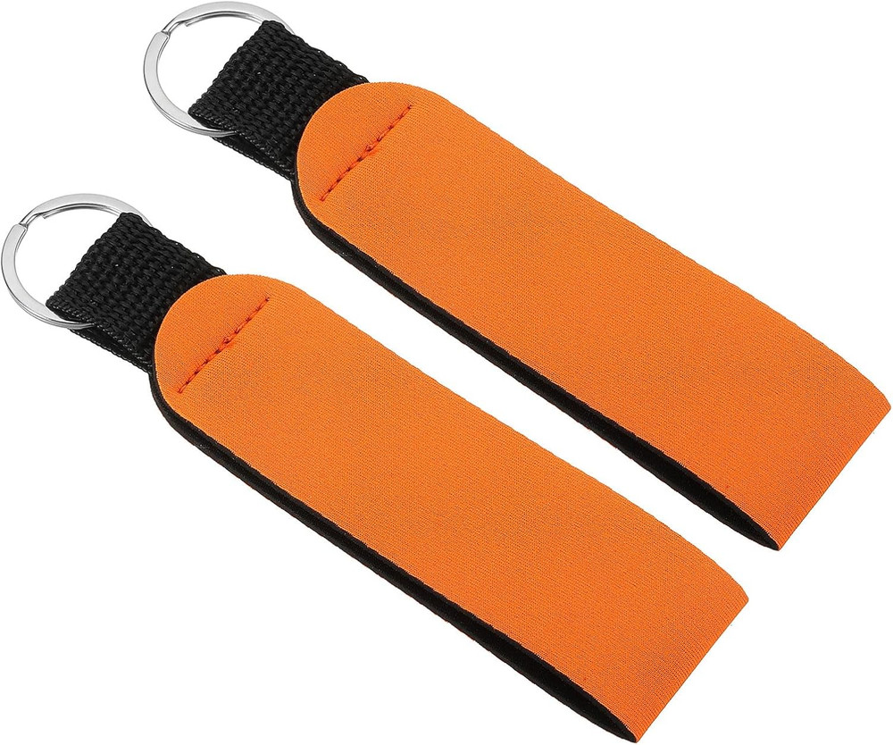 Floating Neoprene Keychain, Waterproof Buoyant Key Ring Sublimation Float Keycha