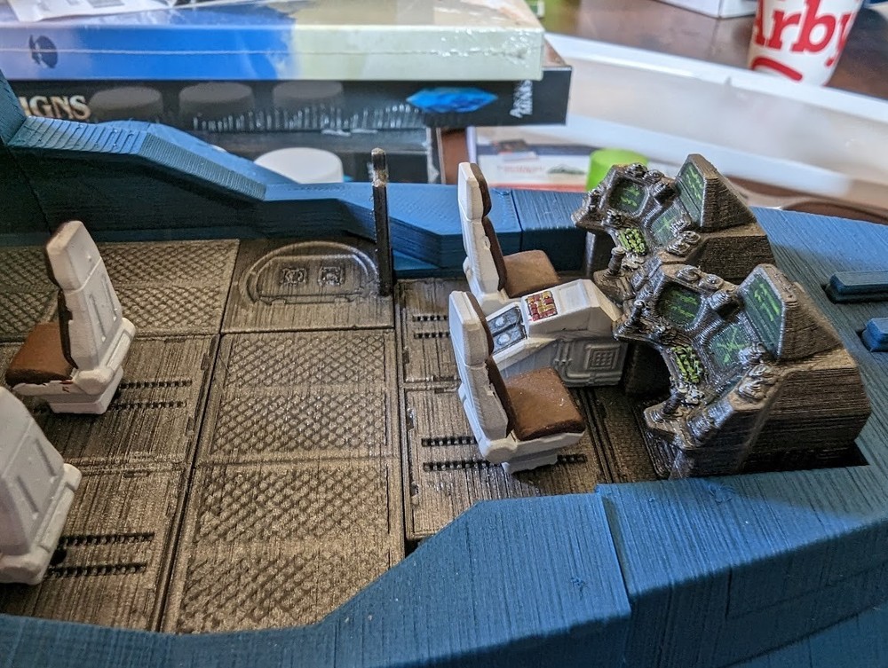 Beta Centauri Spaceship | 2nd Dynasty | Sci-fi Miniature | 28mm