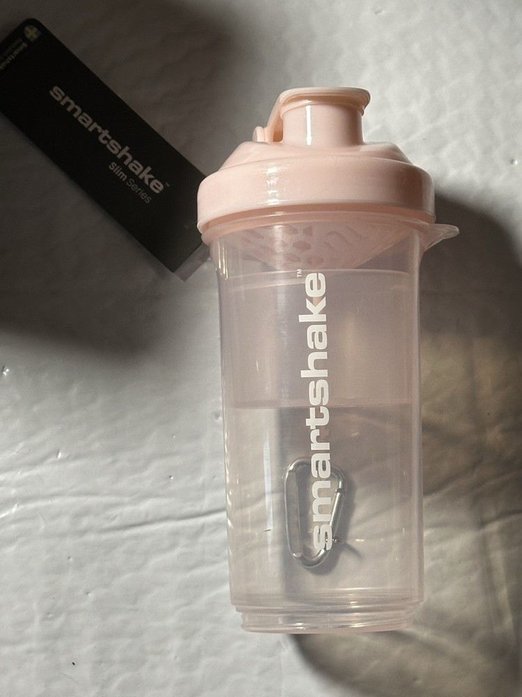 Smartshake SLIM, 17 oz Shaker Cup, Stormy Pink