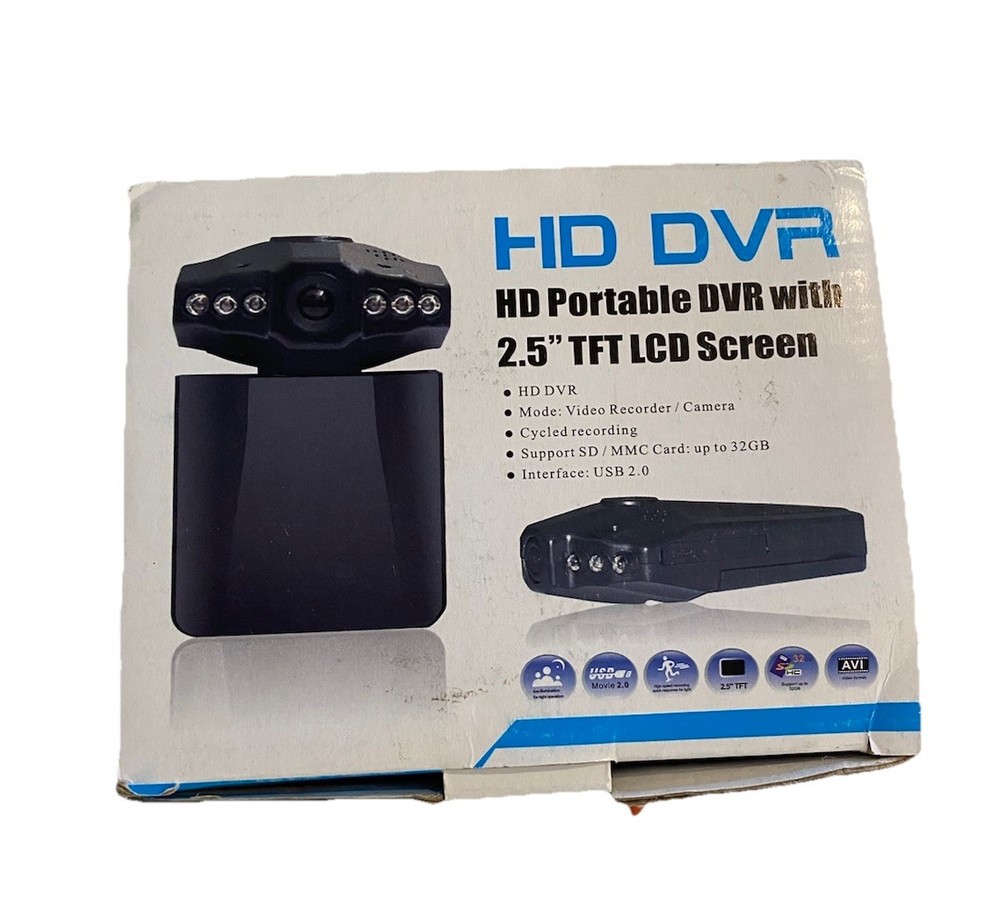 HD DVR HD Portable DVR With 2.5" TFT LCD Screen