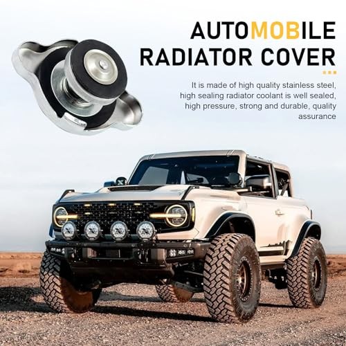 Car Radiator Cap, Metal Scratch-resistant Rust-proof Radiator Protective