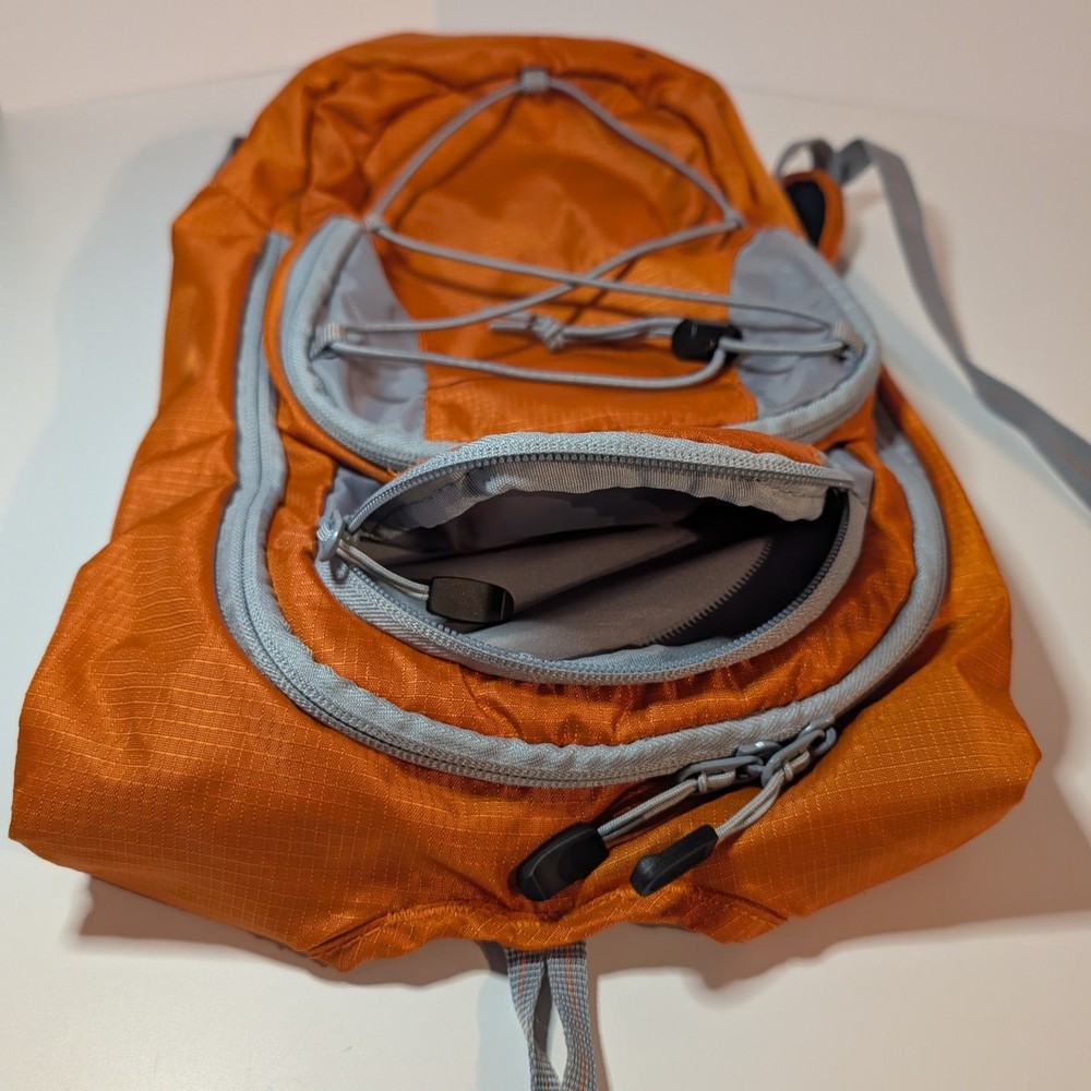 Kelty Ridgeway Hydration Pack Orange Sawnee Ultralight Backpack 2L, NO BLADDER