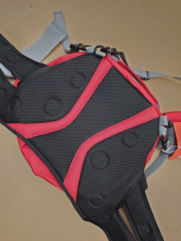 Marmot Flathead Day Pack Red/gray Hippack w/ Shoulder Sling