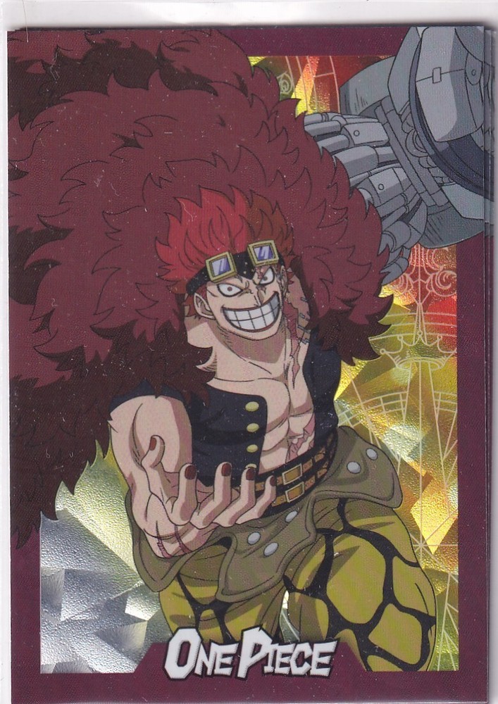 Panini One Piece 25th Anniversary Card No. 66 Eustas Kid Rainbow Parallel