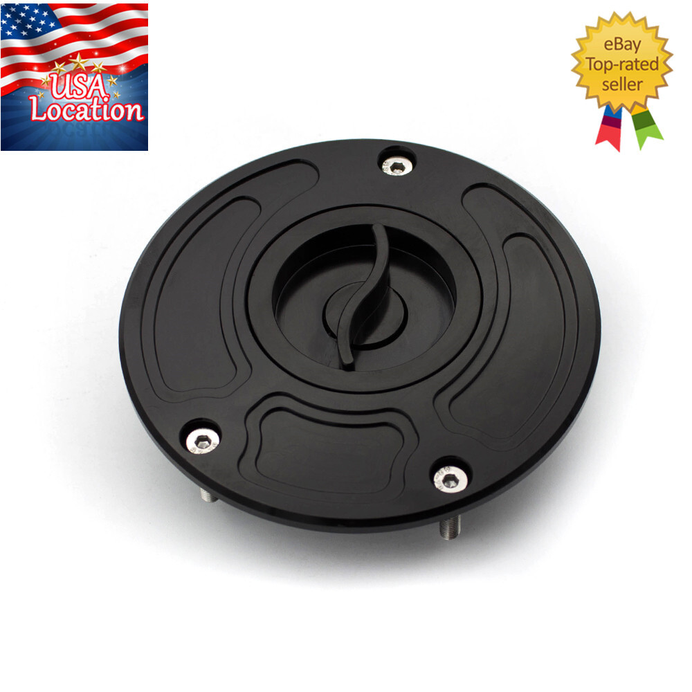 For Ninja ZX6R ZX636 2003-2006 ZX10R 2004-2005 CNC Gas Cap Tank Fuel Cover Oil