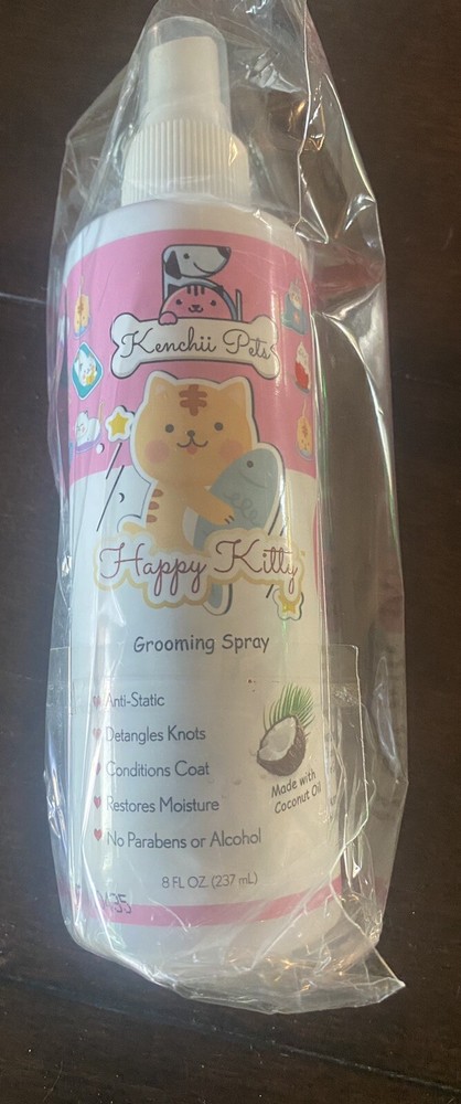 Kenchii Happy Kitty Grooming 8 Ounce Spray