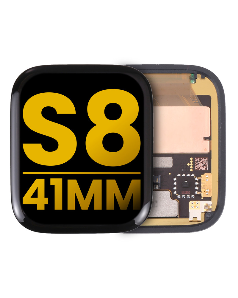 OLED Assembly With Bracket Compatible With Watch Series 8 (41MM) (Premium)