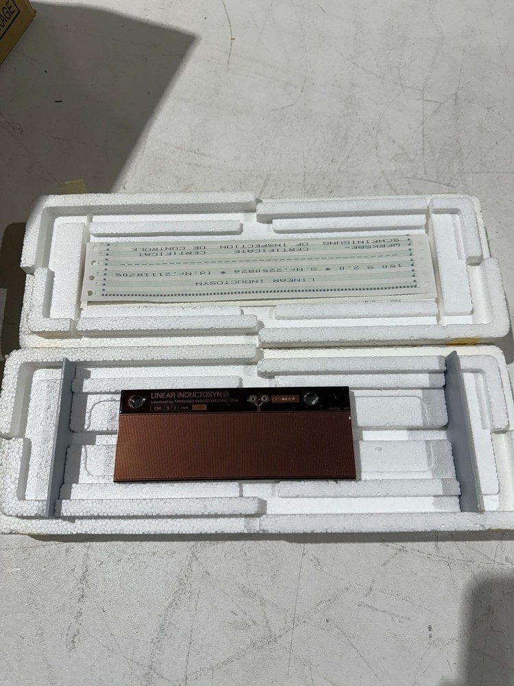 FARRAND INDUSTRIES LINEAR INDUCTOSYN PRECISION SCALE NEW