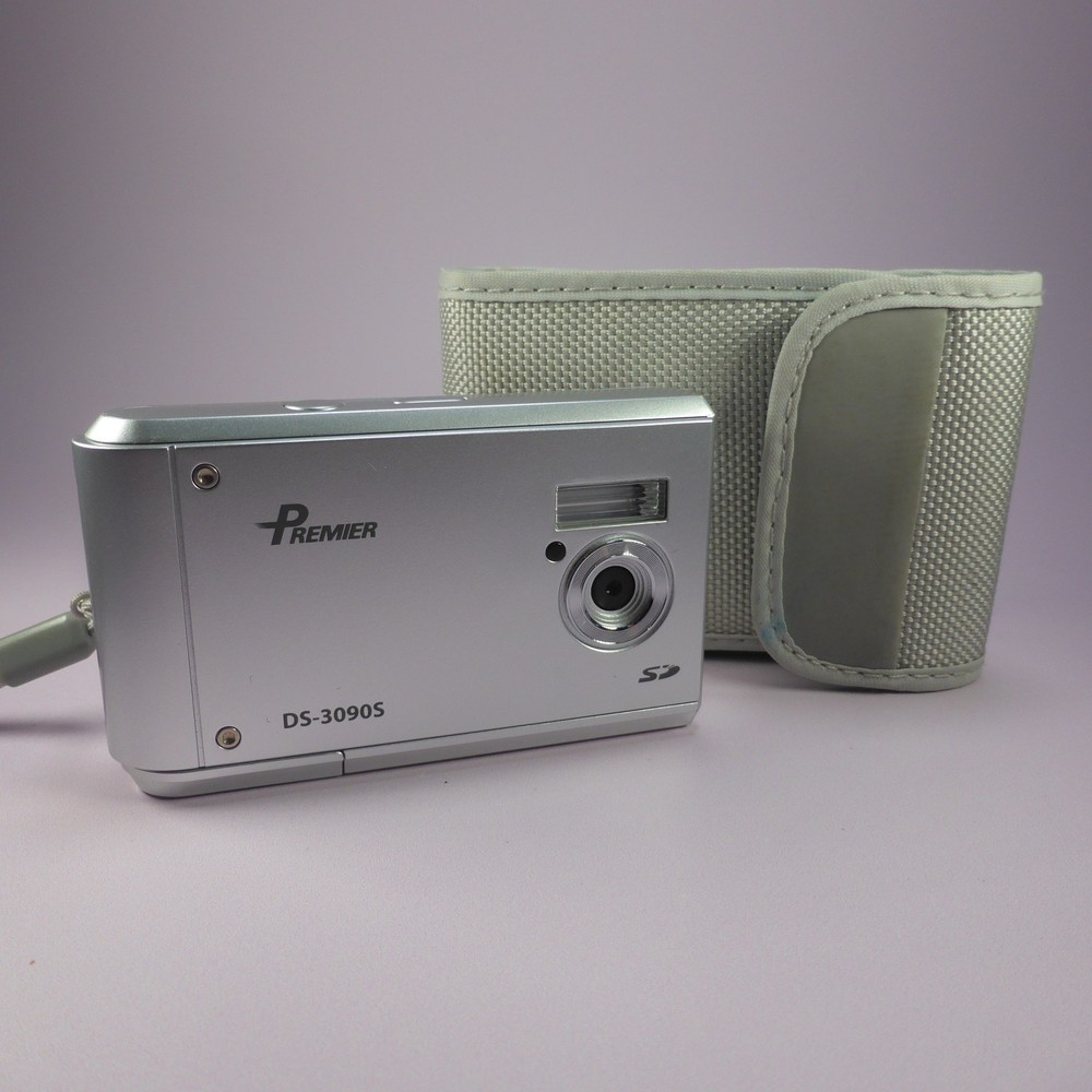 Premier DS-3090S 3.0MP Compact Digital Camera Silver Tested