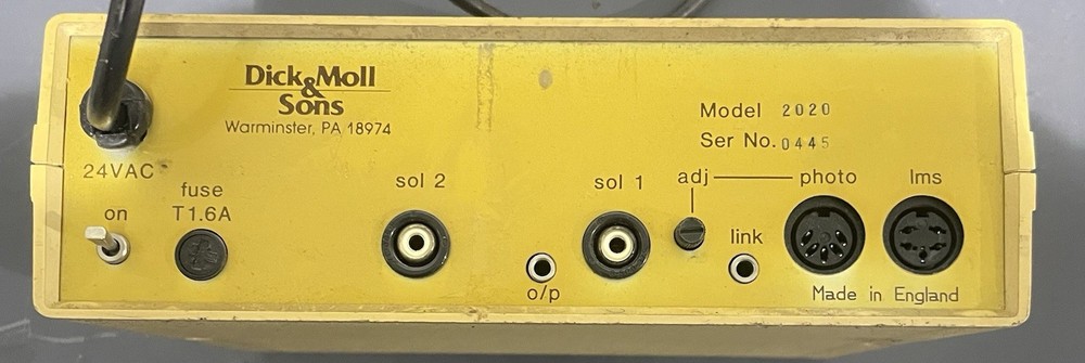 Flu Bind Dick & Moll Sons Model 2020 Ser No0445
