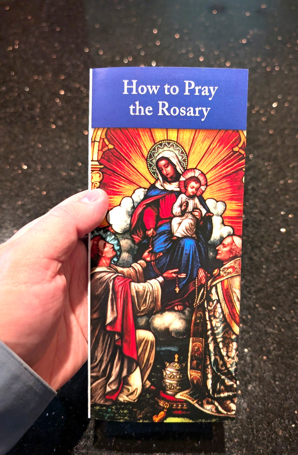 How to Pray the Rosary Catholic Pamphlet