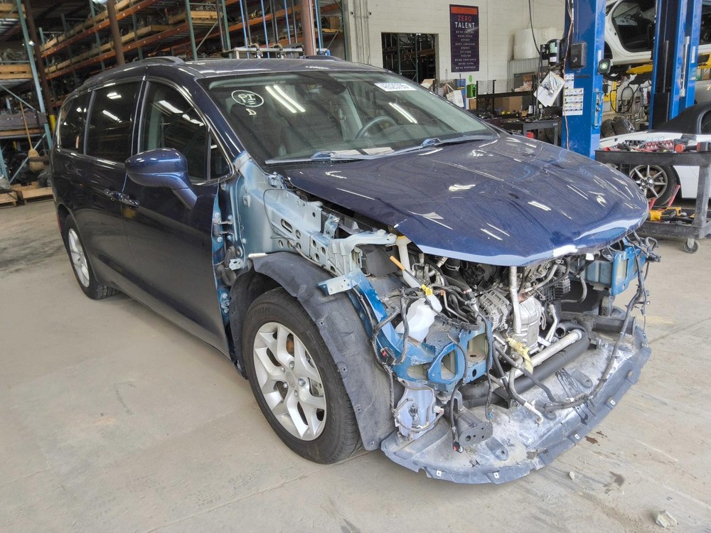 Used A/C Selector Switch fits: 2018 Chrysler Pacifica front 3 zone temperature c