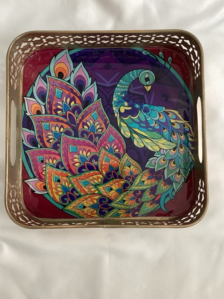 Pichwai Tray 8x8x2