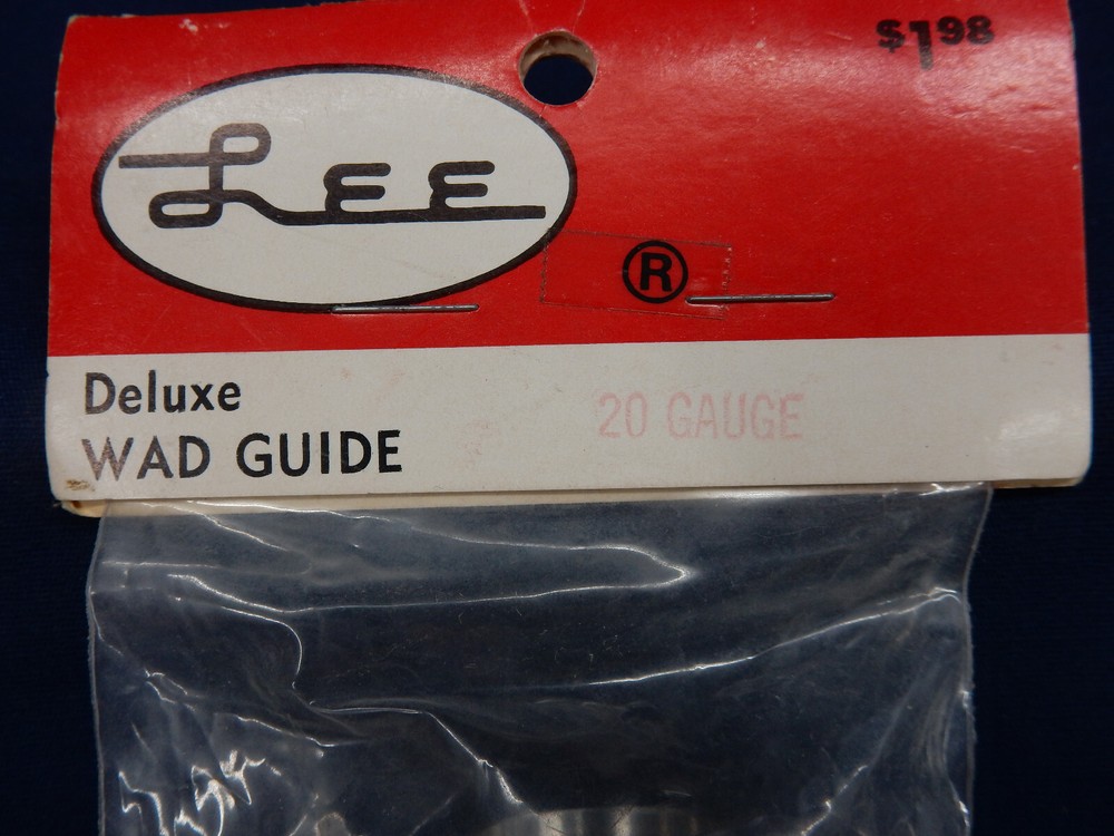 NOS Lee Custom Engineering Deluxe Wad Guide 20 Guage