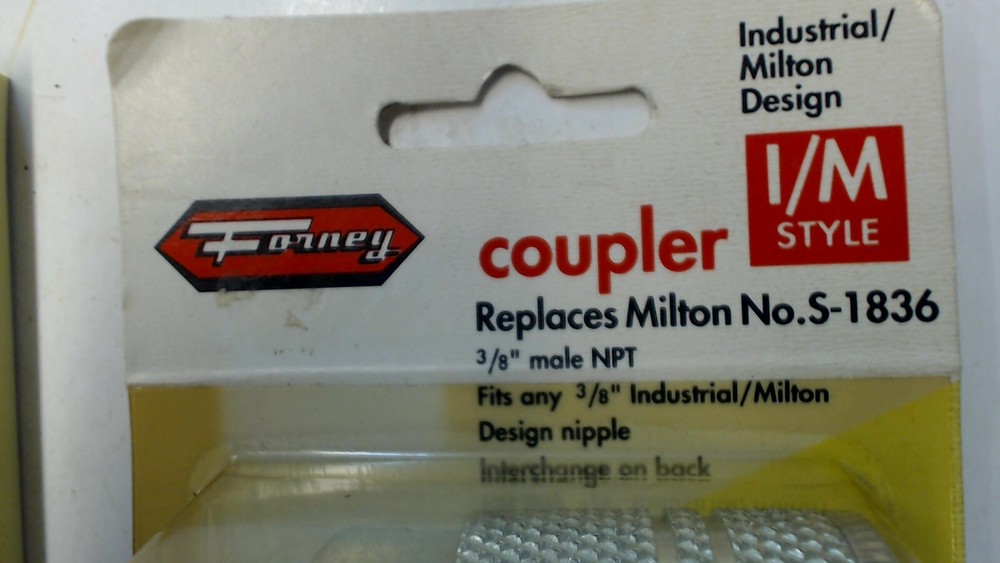 Forney 75483 (S-1836) Coupler