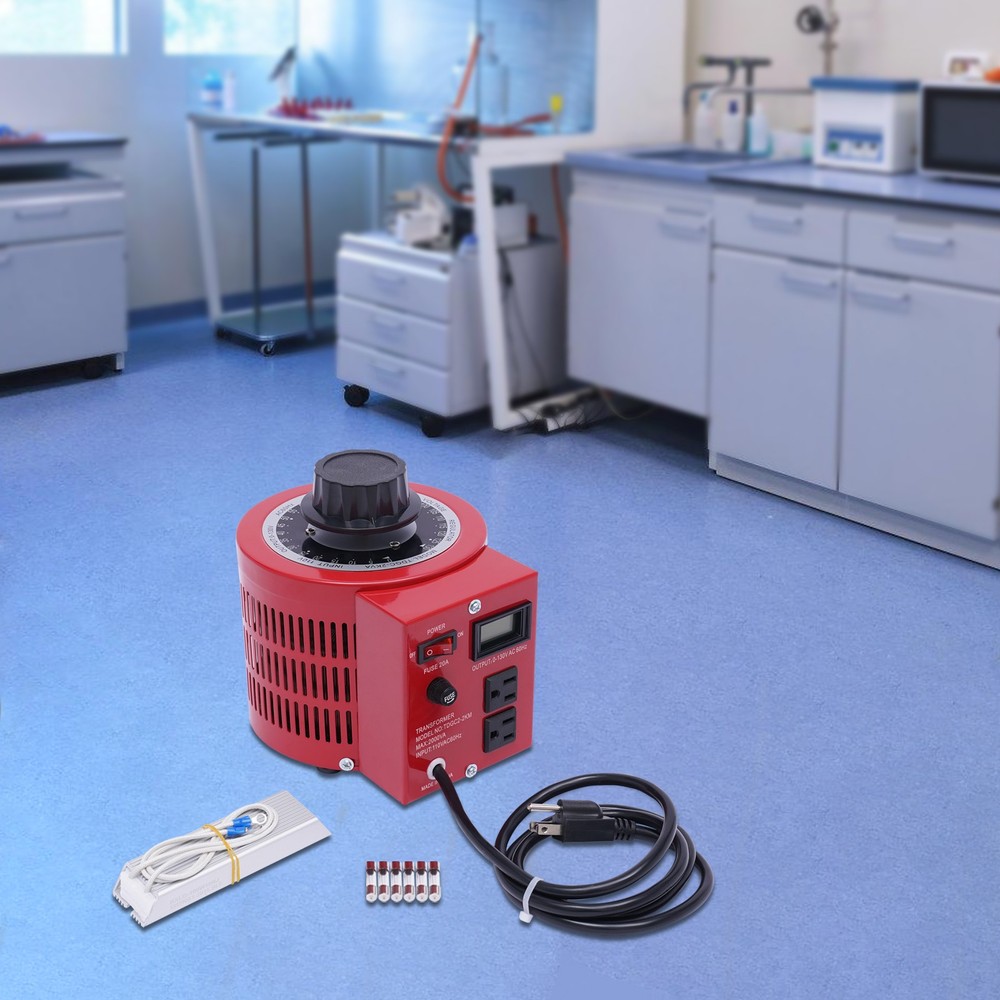 0-130 Volt Adjustable AC Voltage Regulator Variable Transformer 2000VA 110V 60Hz