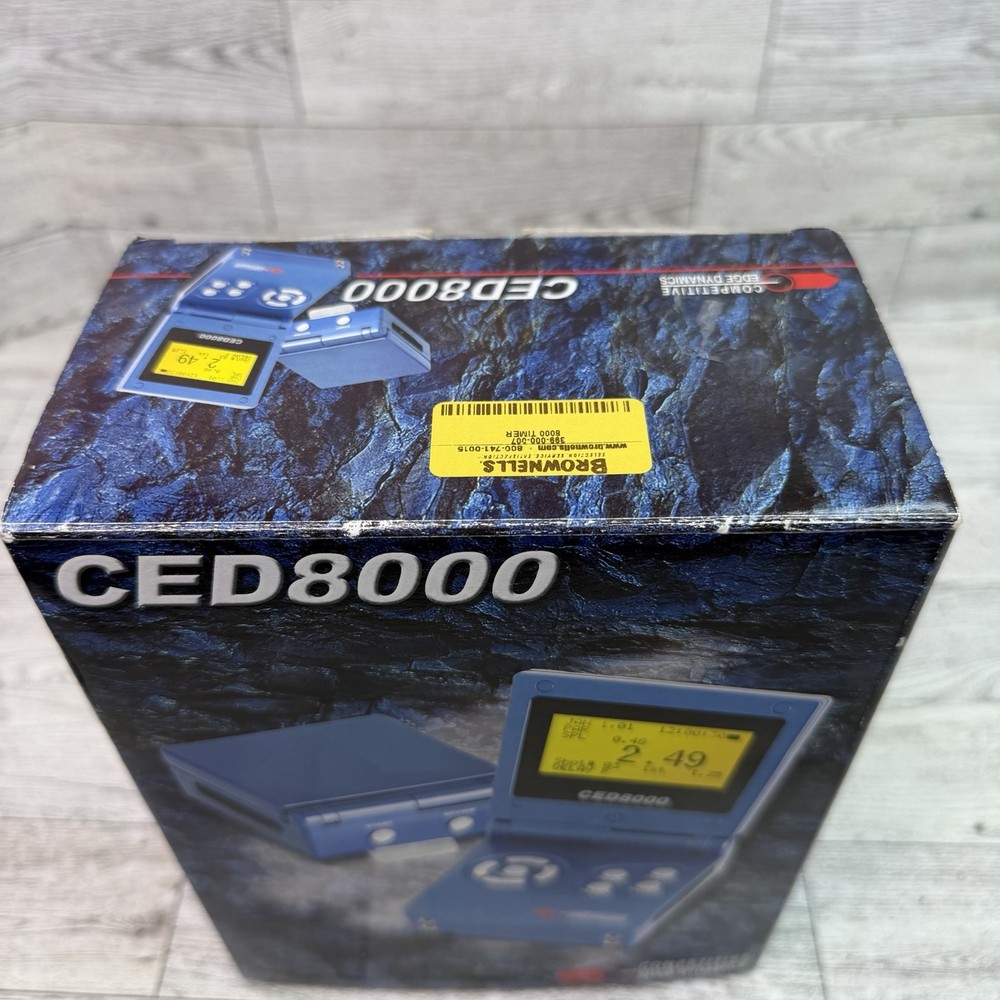Competitive Edge Dynamics CED8000 Shot Timer With Box, Manual, Clip Works