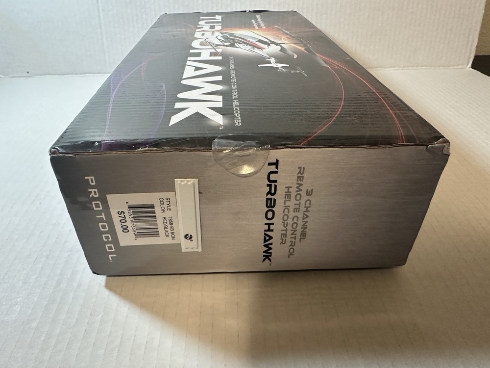 Protocol TurboHawk 3 Channel Remote Control RC Helicopter New