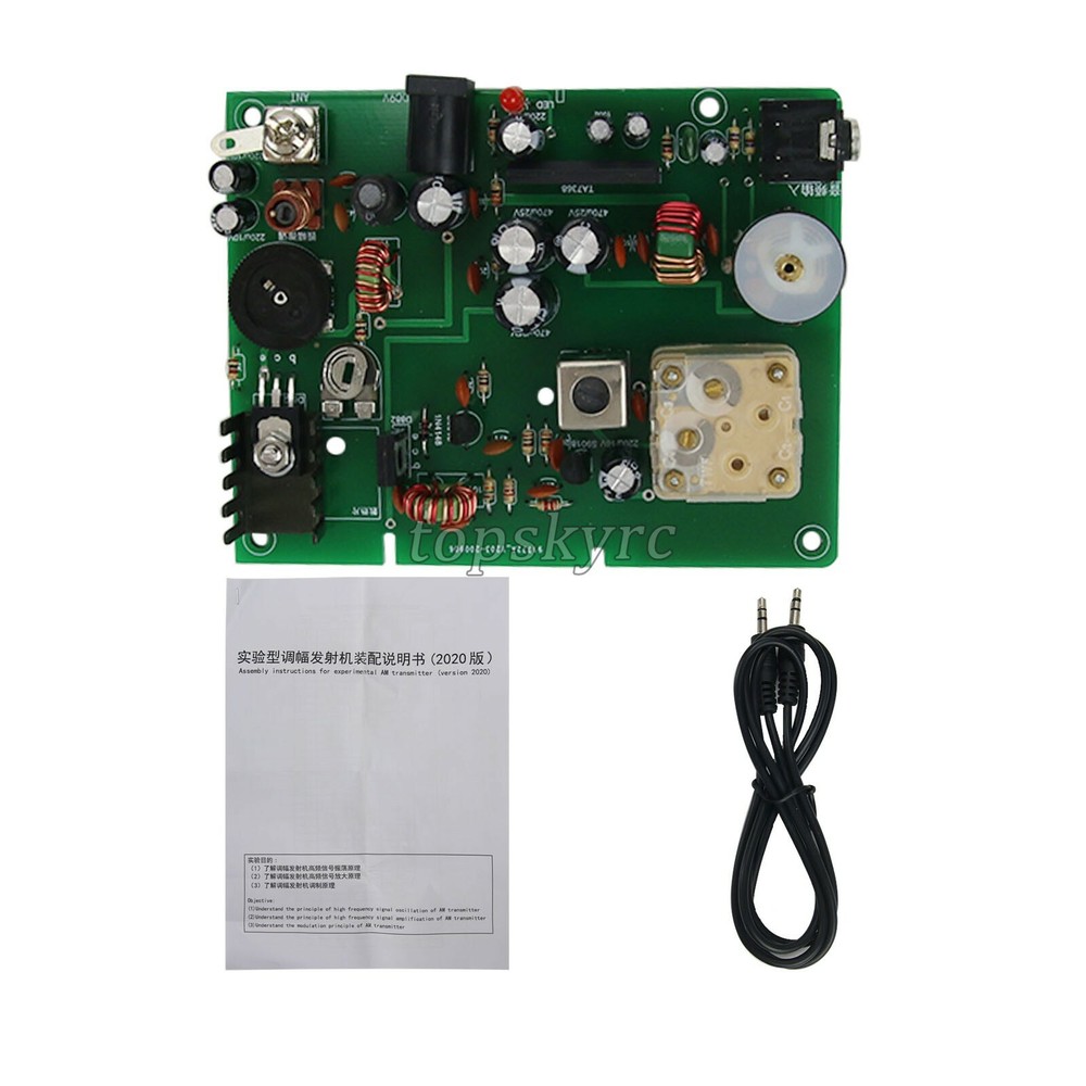 Micro-Power Medium Wave Transmitter Board For Testing Crystal Radio Domestic tps