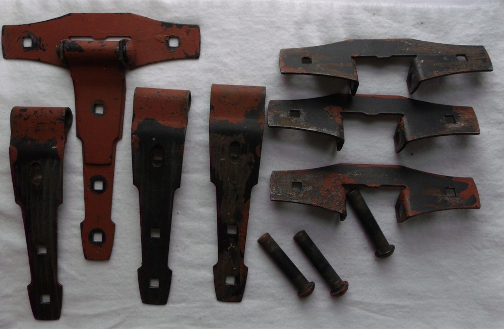 Unique Vintage Set Barn Hinges Farm Hinges