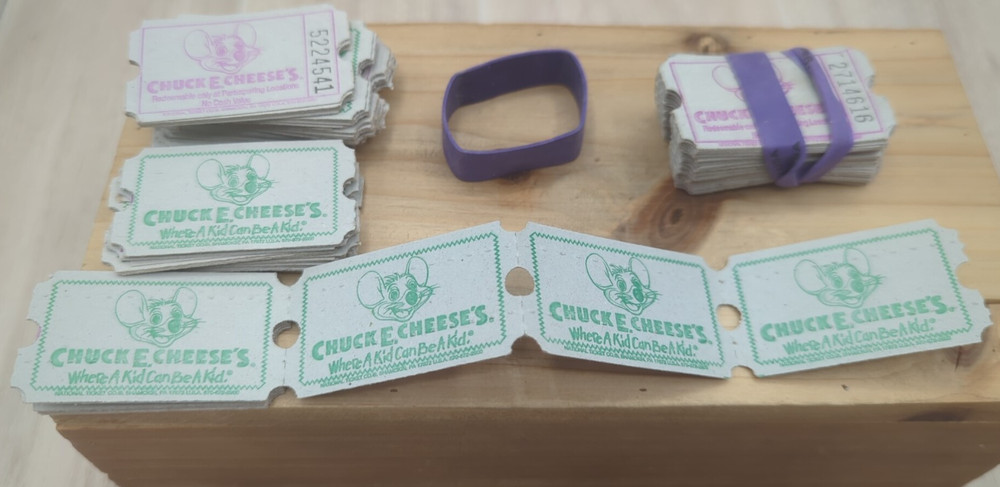 Chuck E. Cheese's Arcade Game Tickets