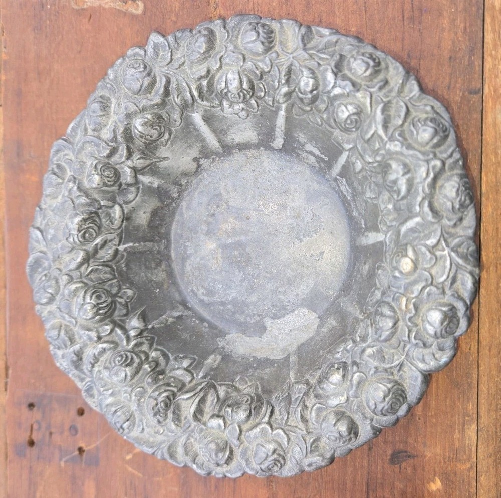 E.G. Webster & Sons 151 Silver Plate Trinket Candy Dish.