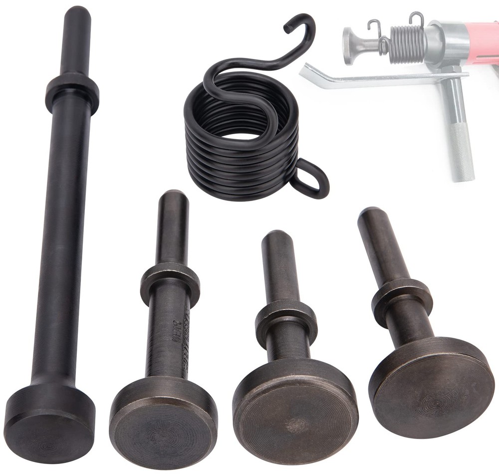 Smoothing Air Hammer Bits Set, 5Pcs 5pcs smoothing air hammer bits, Black