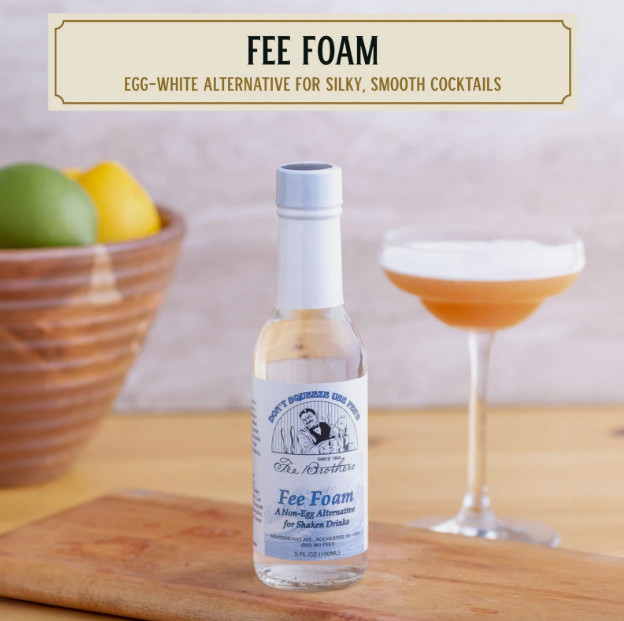 Fee Brothers Fee Foam - Cocktail Foamer and Mixer, Egg Substitute (1 Pack)