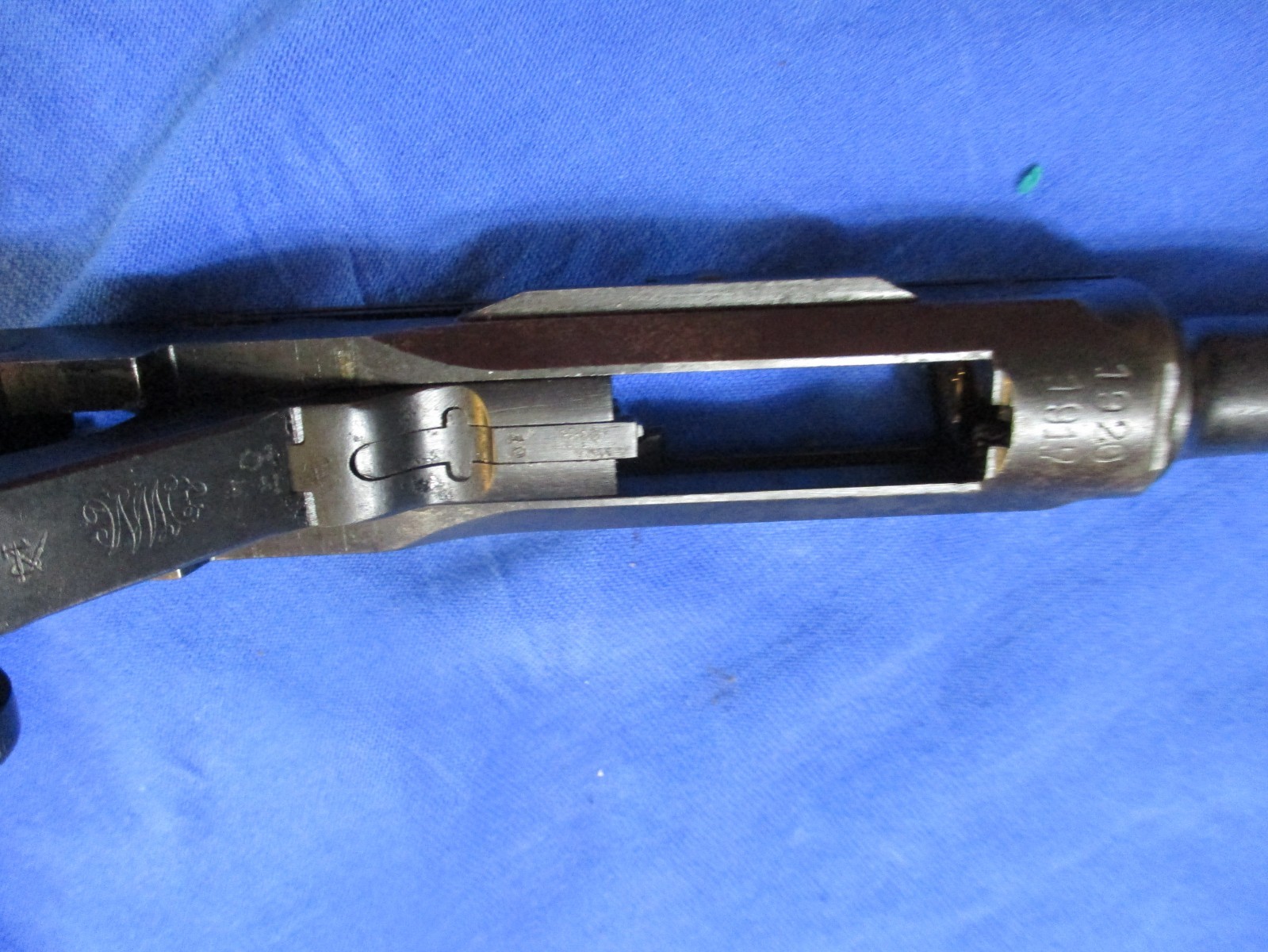 WW-1 1917 DWM P.08 Luger 9mm Slide, Toggle And Barrel Assembly non match Parts !