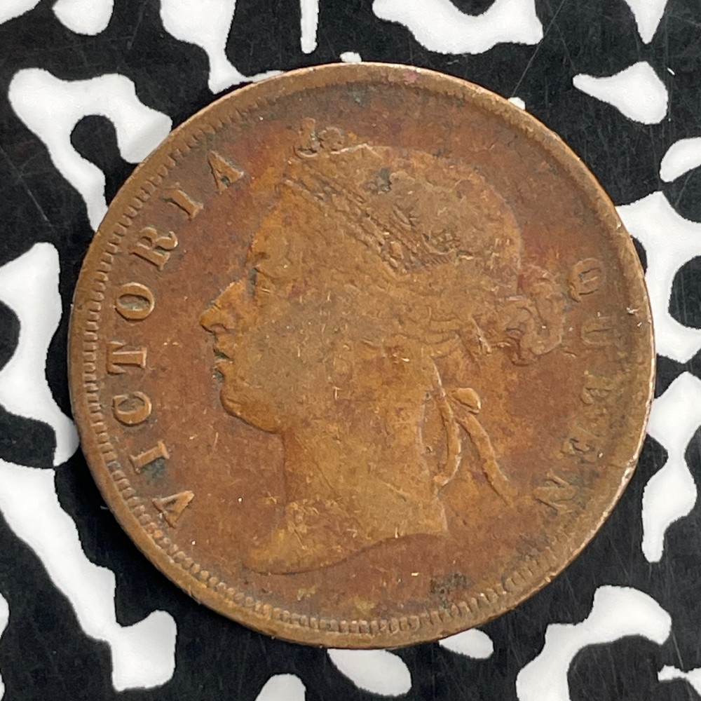 1888 Straits Settlements 1 Cent Lot#C1736