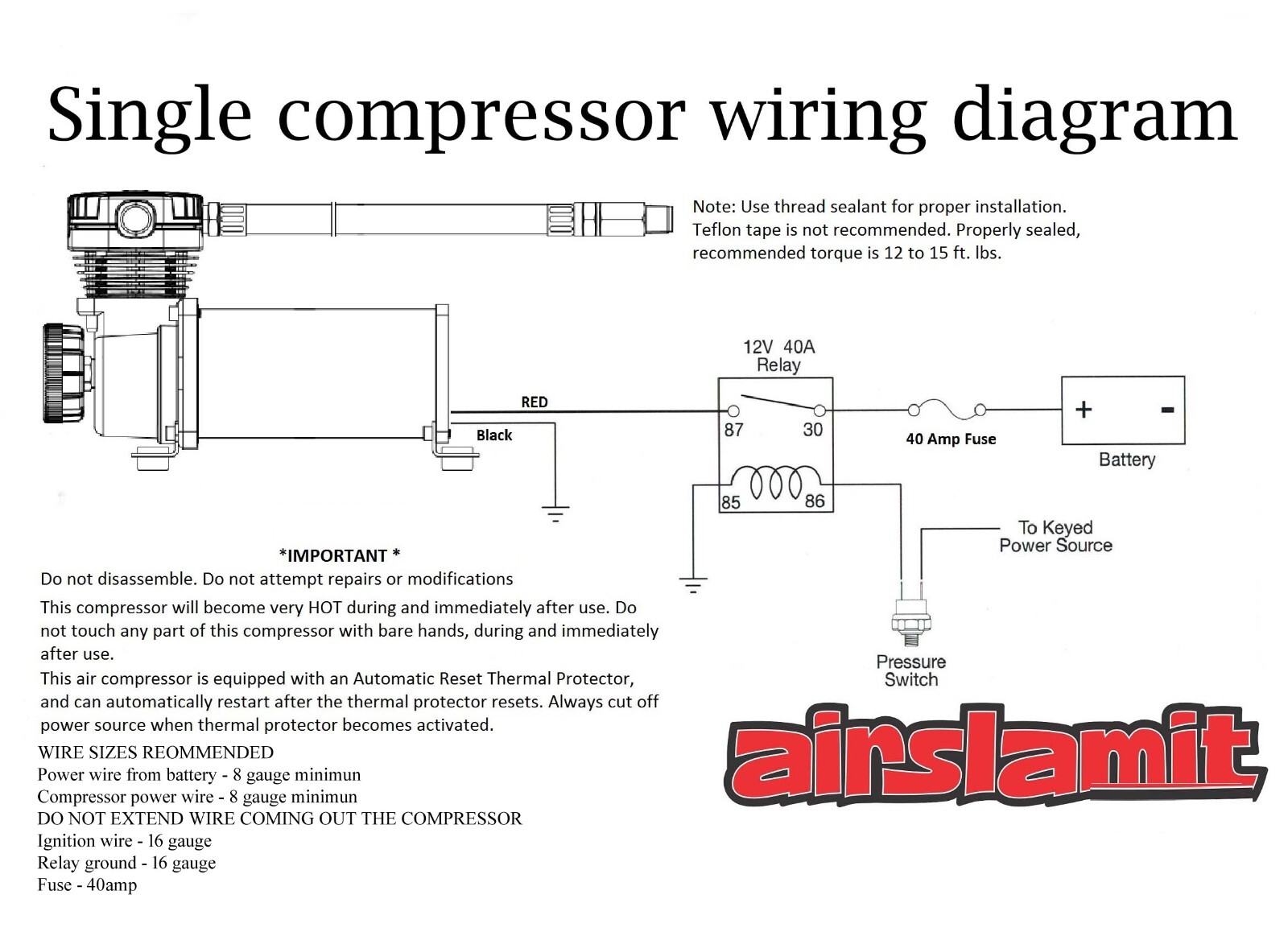 airmaxxx Chrome 400 Air Compressor For Air Ride Suspension System 120 On 150 Off