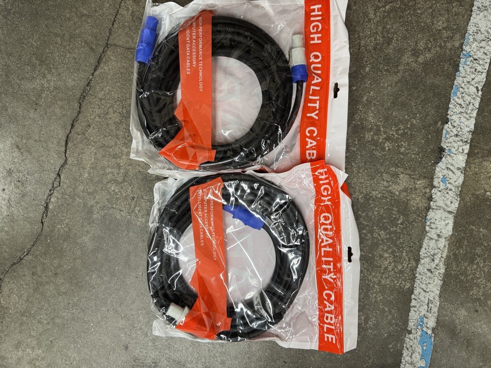 PowerCON to PowerCON Professional Audio Cable