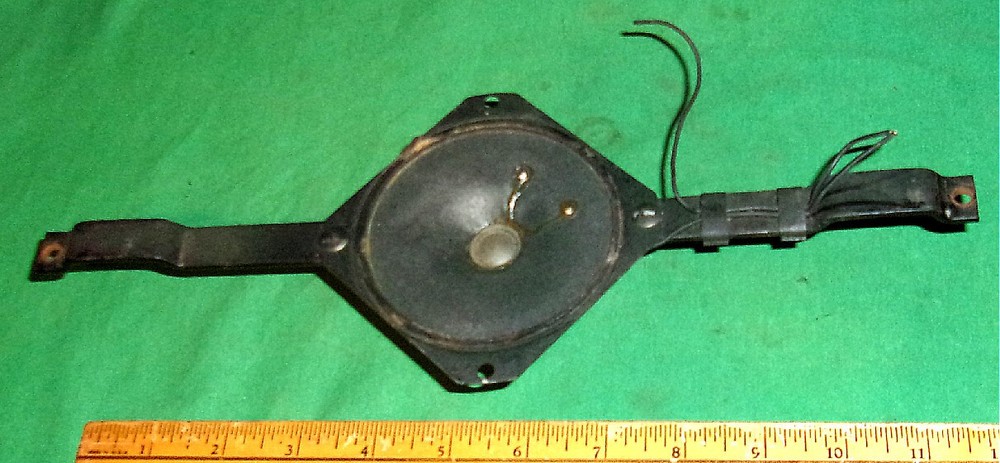 3 1/2 Inch Tweeter (bracket-mounted, Jensen?) Clean! 8-ohm Working!