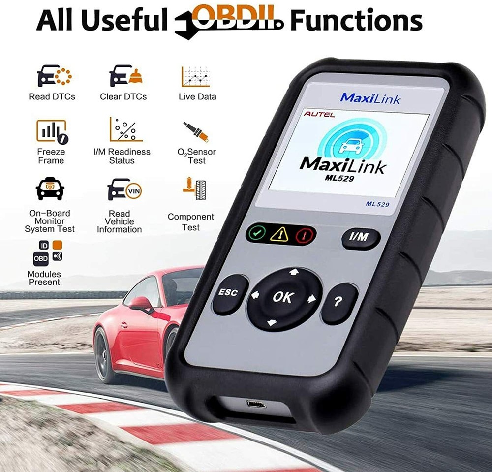 Autel ML529 Code Reader OBD II MaxiLink Professional Auto Diagnostic Scanner New