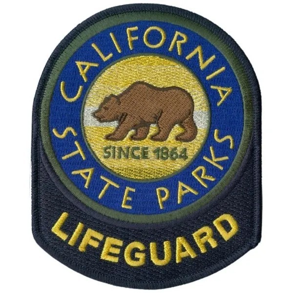 California State Parks Lifeguard Shoulder Patch