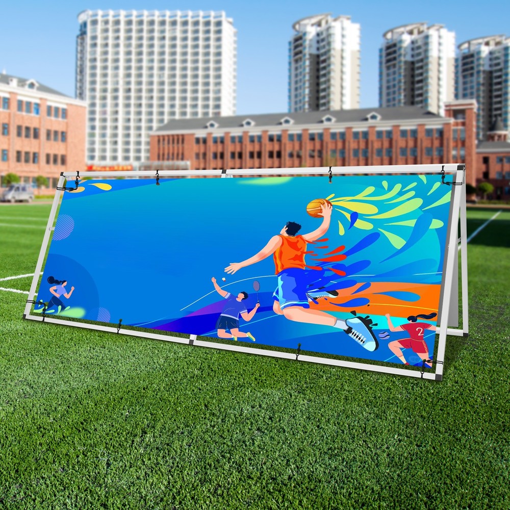 A-Frame Double-Sided Poster Stand for Effective Display, Portable & Durable