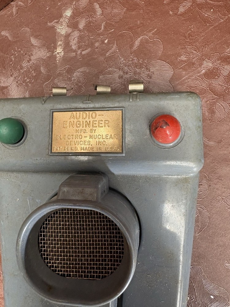 VTG Louis Marx Trains "Audio Engineer" Electro-Nuclear Devices Spoken Command