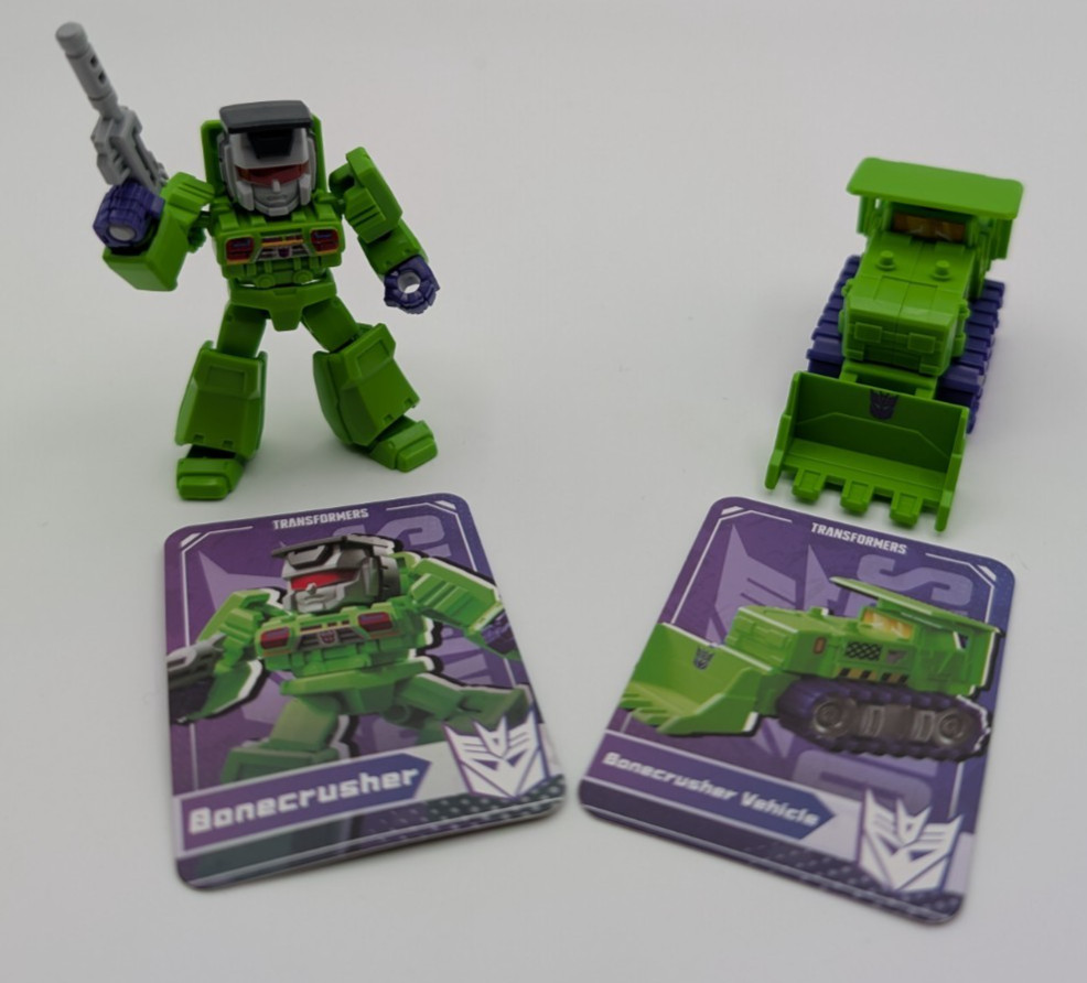 Blokees Transformers Defender V 2 Bone crusher Bonecrusher Robot & Vehicle 2Pack