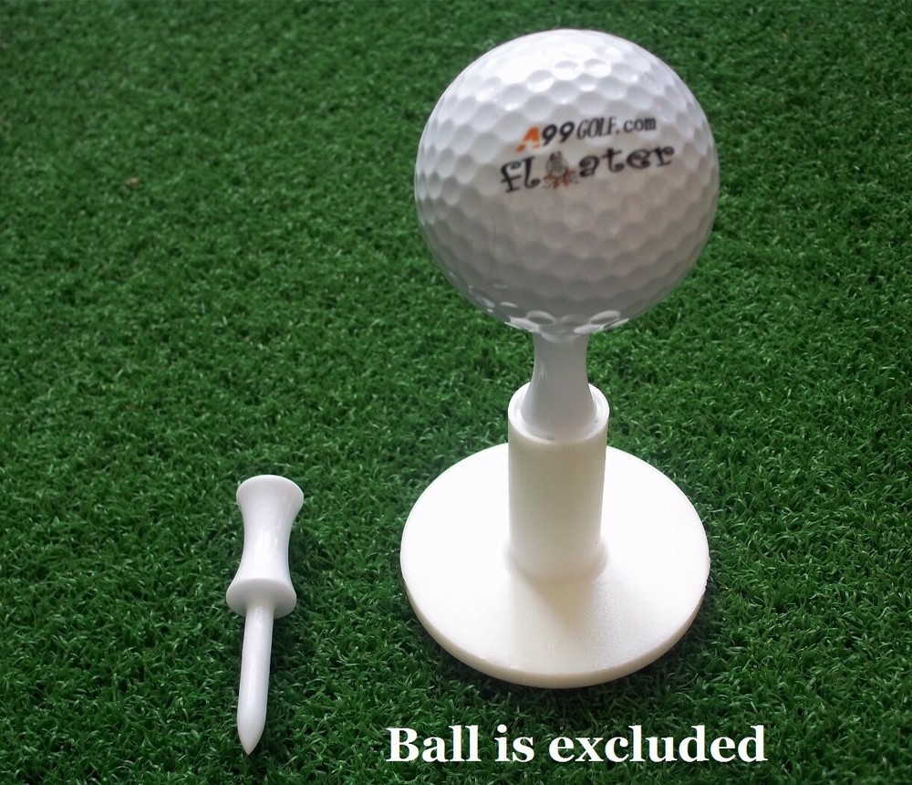 A99Golf RS02 Golf Rubber Tee Holder Set for Simulator Driving Range+Tees 2" long