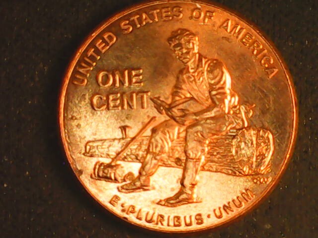 2009-D Formative years Lincoln cent-error coin