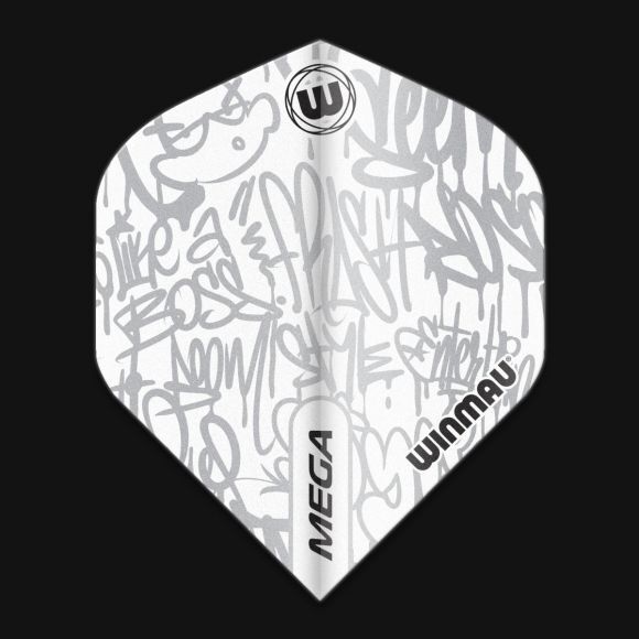Winmau Mega Standard White