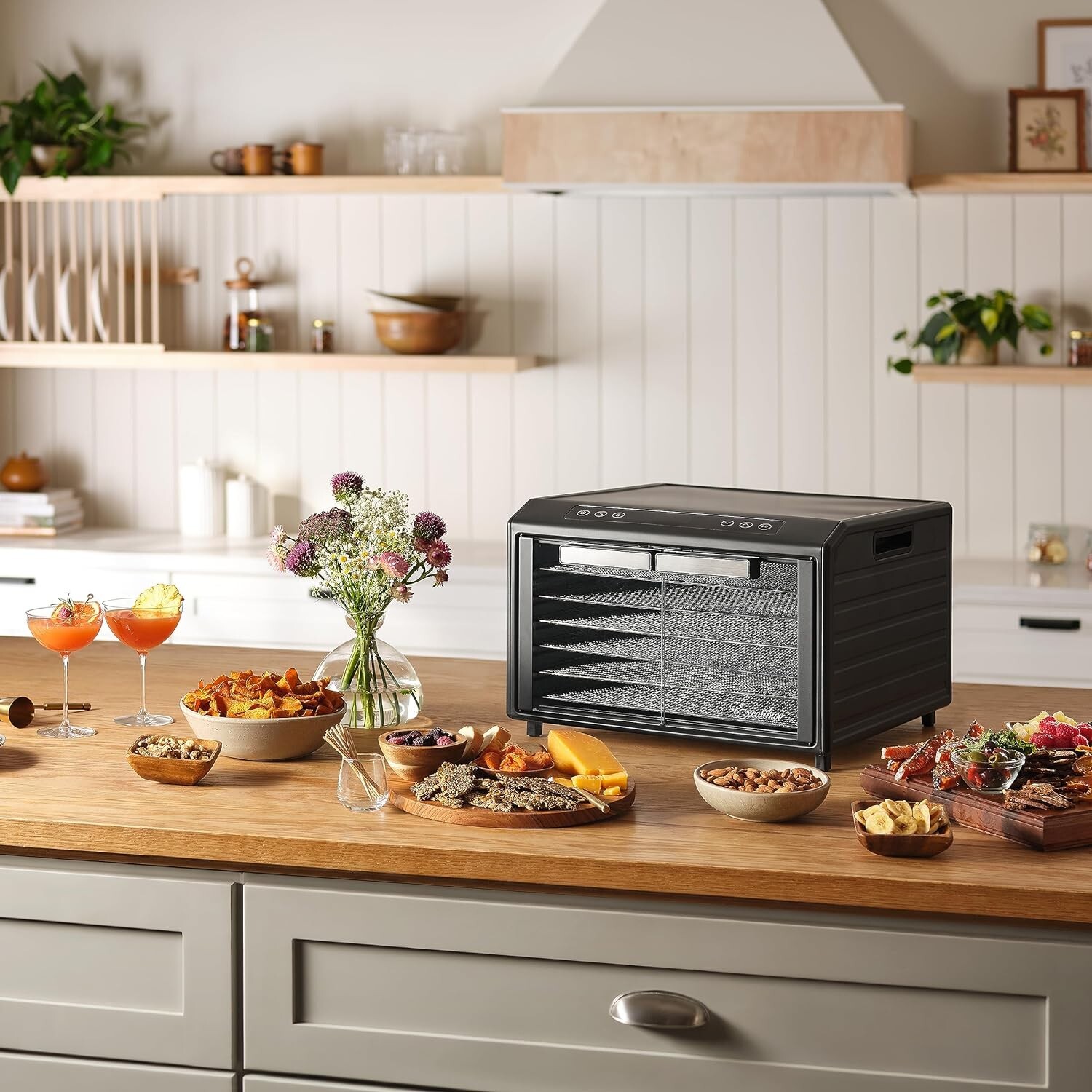 Excalibur Electric Food Dehydrator Select Series 6-Tray Adjustable Temperature