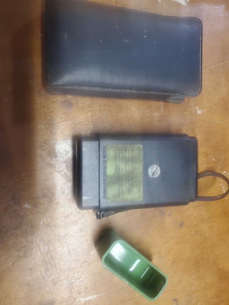 Mini-Ligno pin type moisture meter Lignomat Case Made It Germany