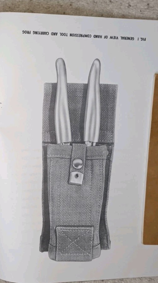 British issue Tools jointing hand compression Manual