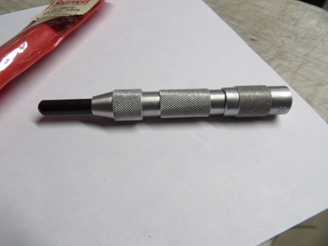 STARRETT #819 Hinge-Locating Automatic Center Punch W/Adjustable Stroke NEW