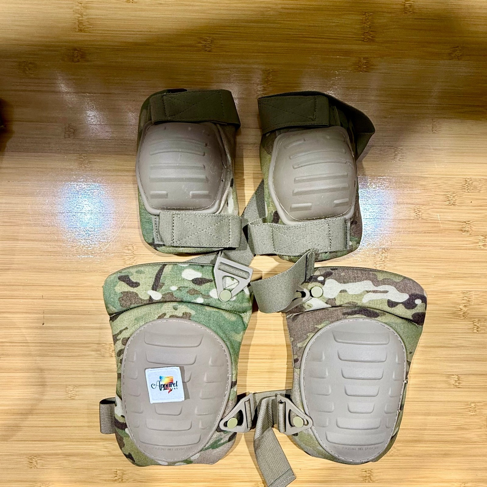 Military OCP Elbow & Knee Pad Set Multicam McGuire Nicholas Tactical Protection