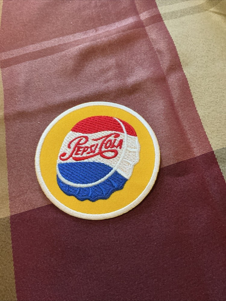 🥤🥤Pepsi Embroidered Iron On Patch