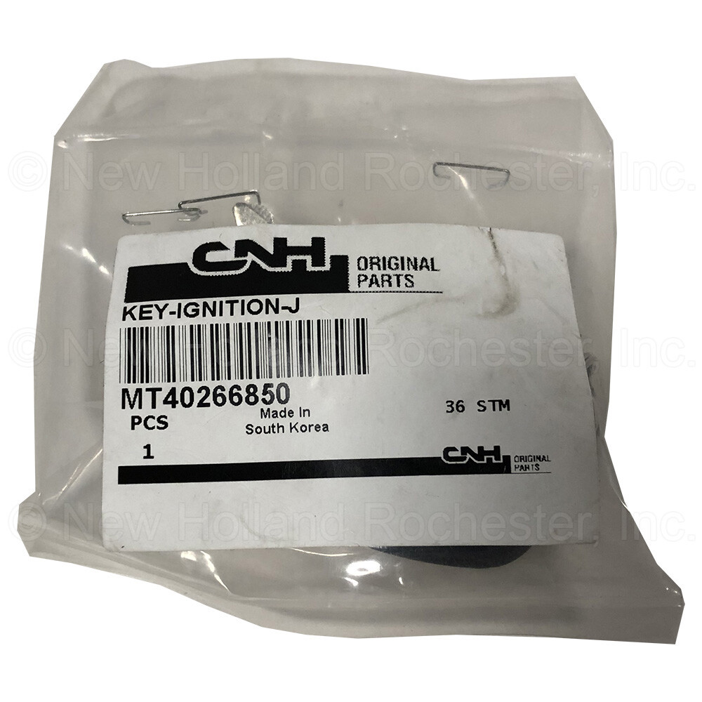 New Holland Ignition Key Part # MT40266850